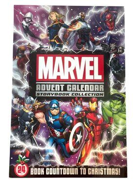 Marvel Advent Calendar Storybook Collection Countdown To Christmas By Igloo Book